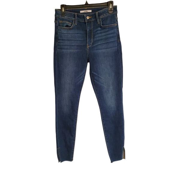Women's Sam Edelman Darkwash The Stiletto High Rise Skinny Ankle Jeans | Size 28 - Picture 1 of 10